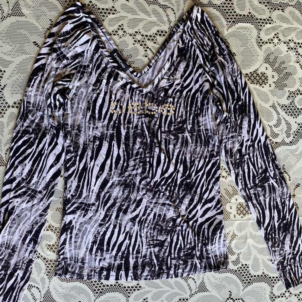 BEBÉ long sleeve shirt